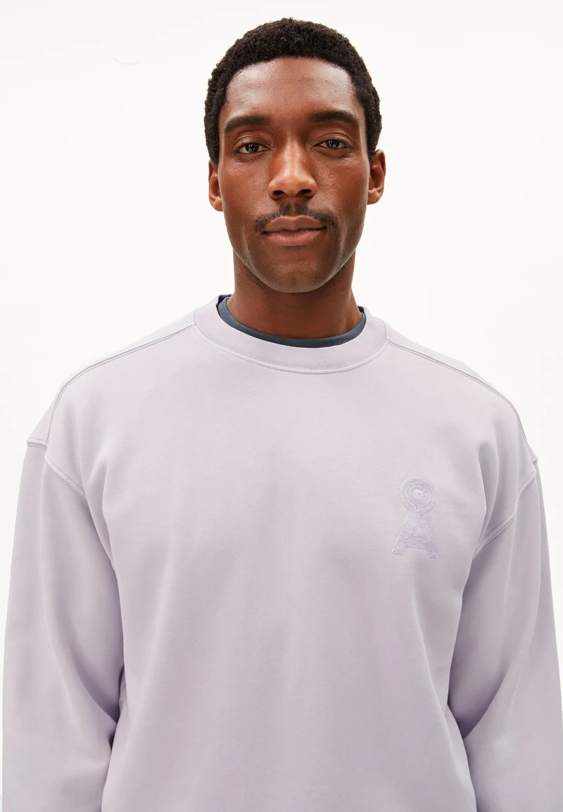 ICONIC Å GMT DYE SWEATSHIRT | moonlit lilac washed