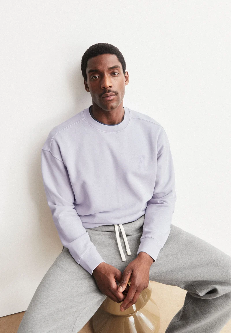 ICONIC Å GMT DYE SWEATSHIRT | moonlit lilac washed