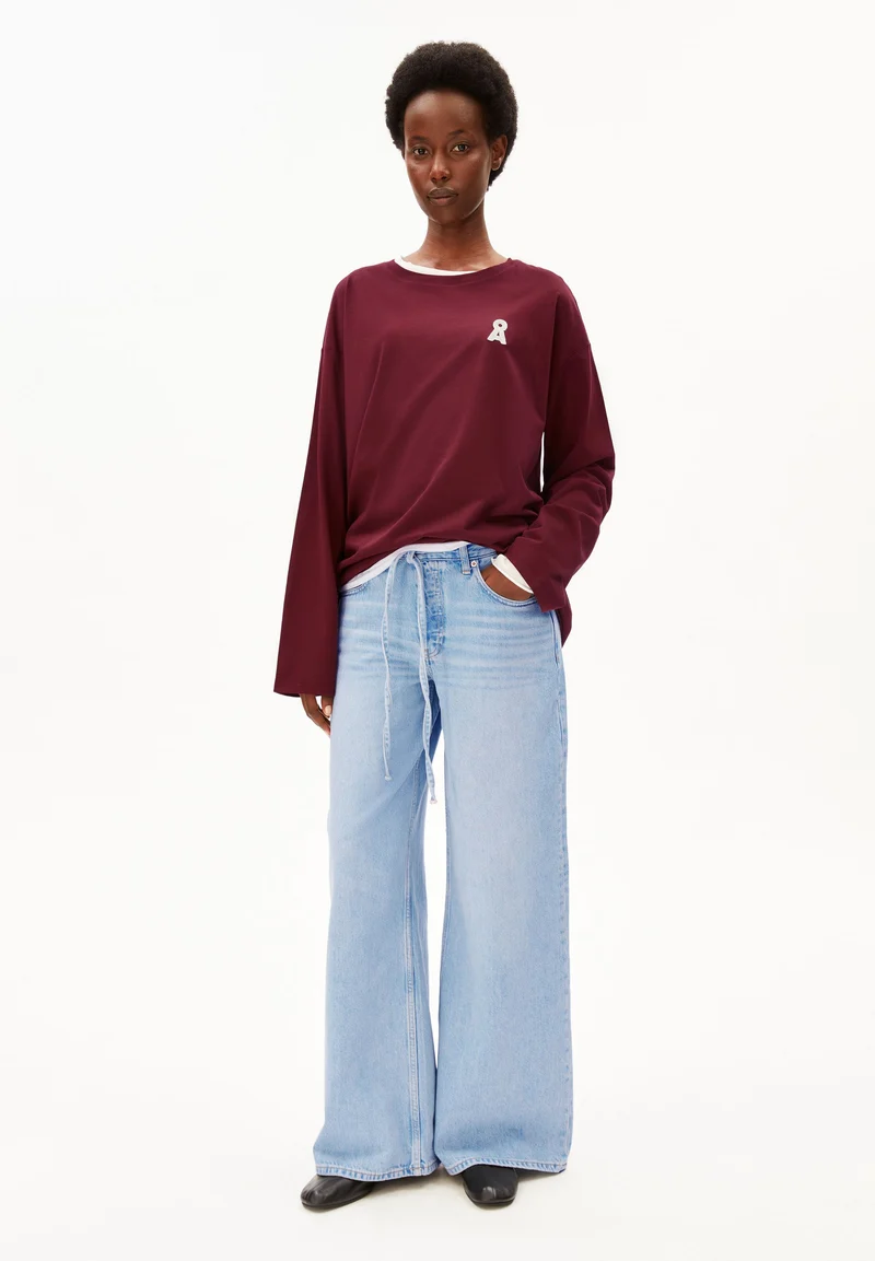 ICONIC Å FIETAA LANGARMSHIRT | velvet red