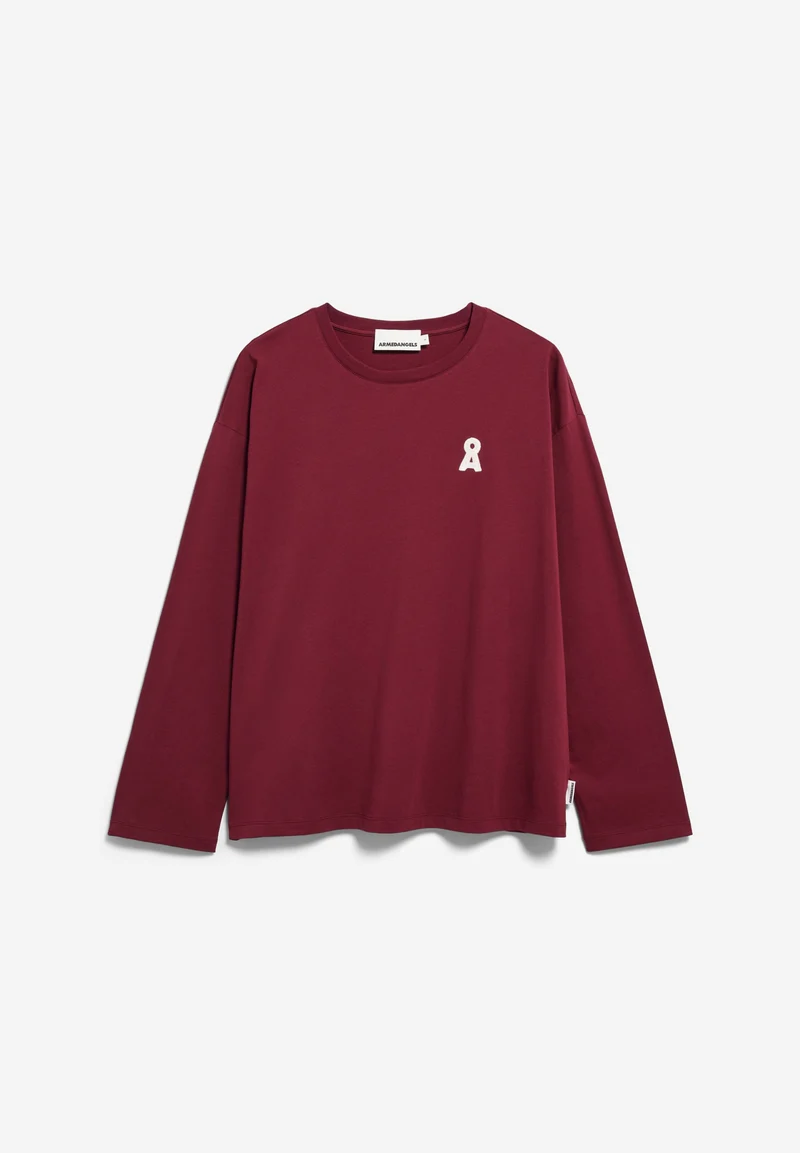 ICONIC Å FIETAA LANGARMSHIRT | velvet red