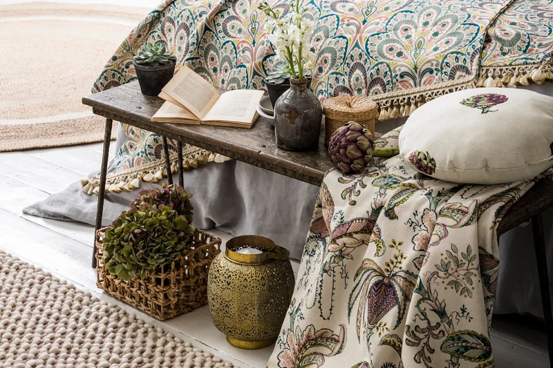 Dekostoff Artichoke - linen