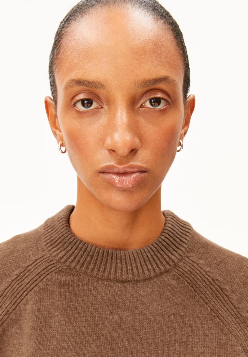 WOLL-STRICKPULLOVER | claystone melange