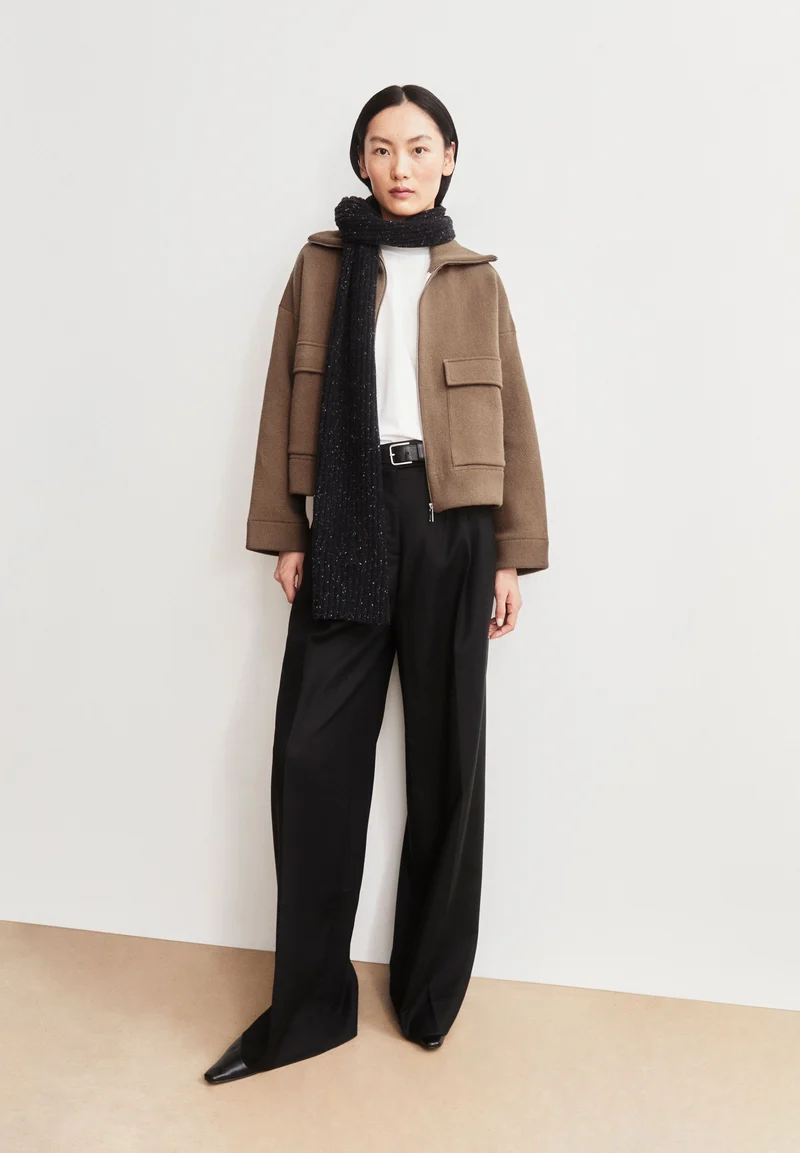 BAUMWOLL-WOLL STRICKJACKE | amberwood