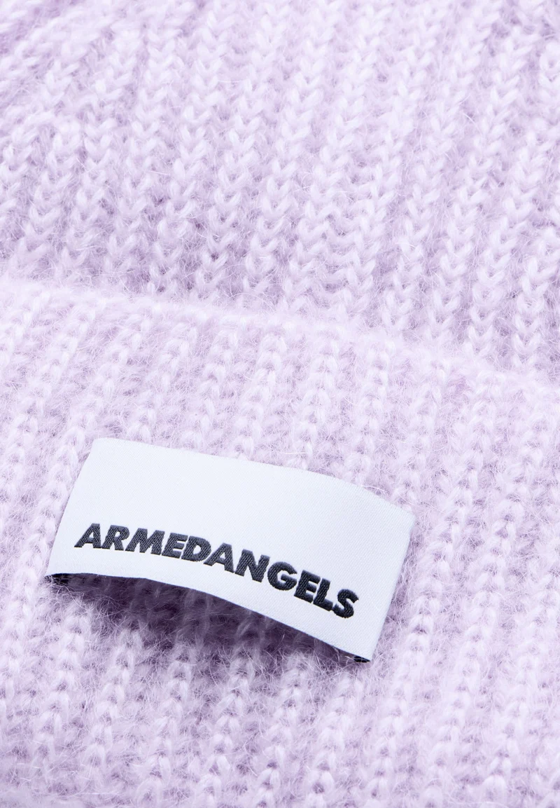 MOHAIR-MIX STRICKMÜTZE | moonlit lilac