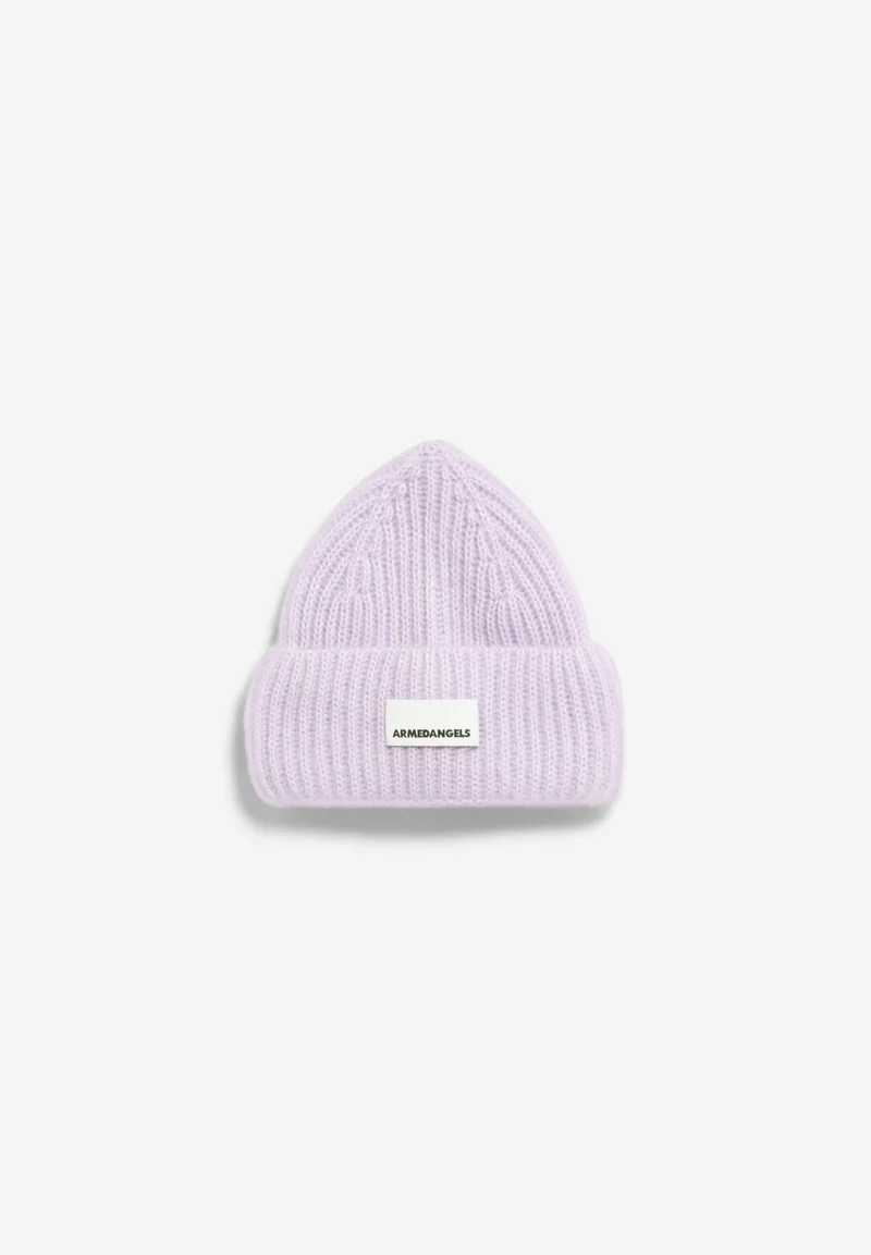 MOHAIR-MIX STRICKMÜTZE | moonlit lilac