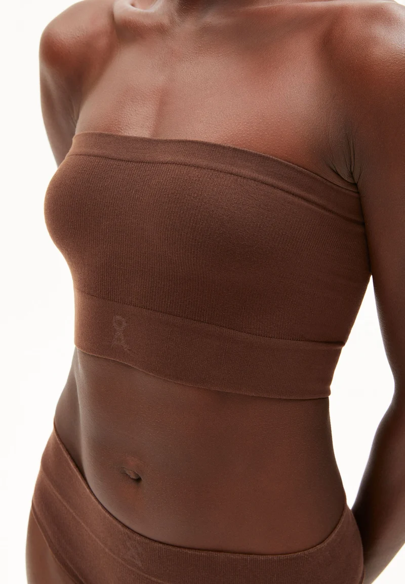 BANDEAUAA SEAMAALA BANDEAU-TOP | ebony