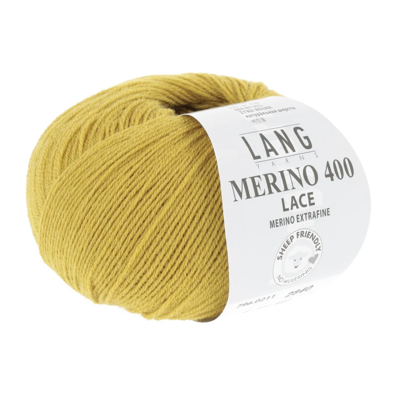 Lange Garne Merino 400 Spitze