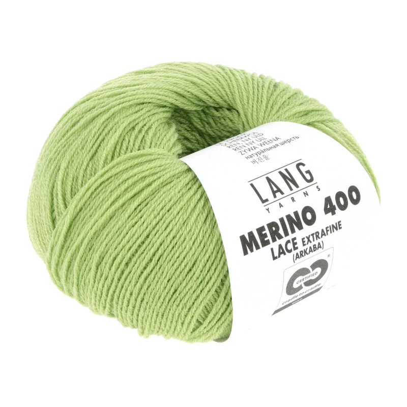 Lange Garne Merino 400 Spitze