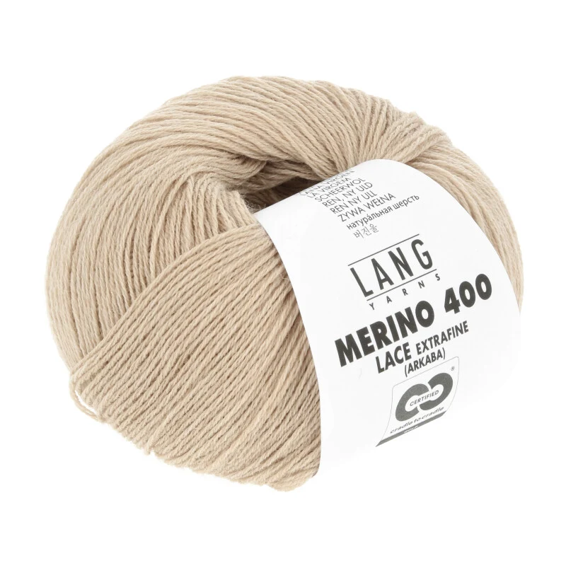 Lange Garne Merino 400 Spitze
