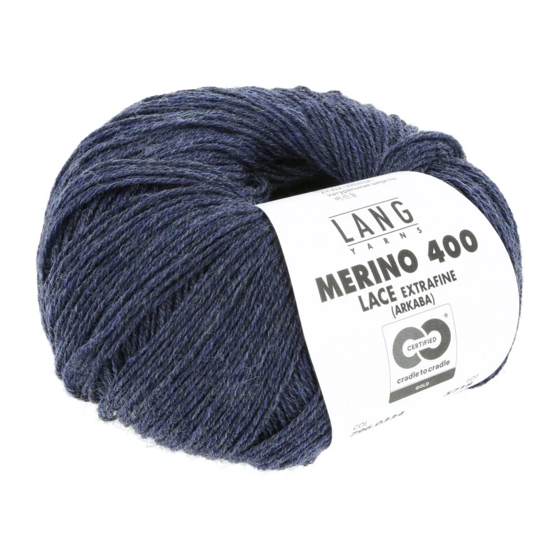Lange Garne Merino 400 Spitze