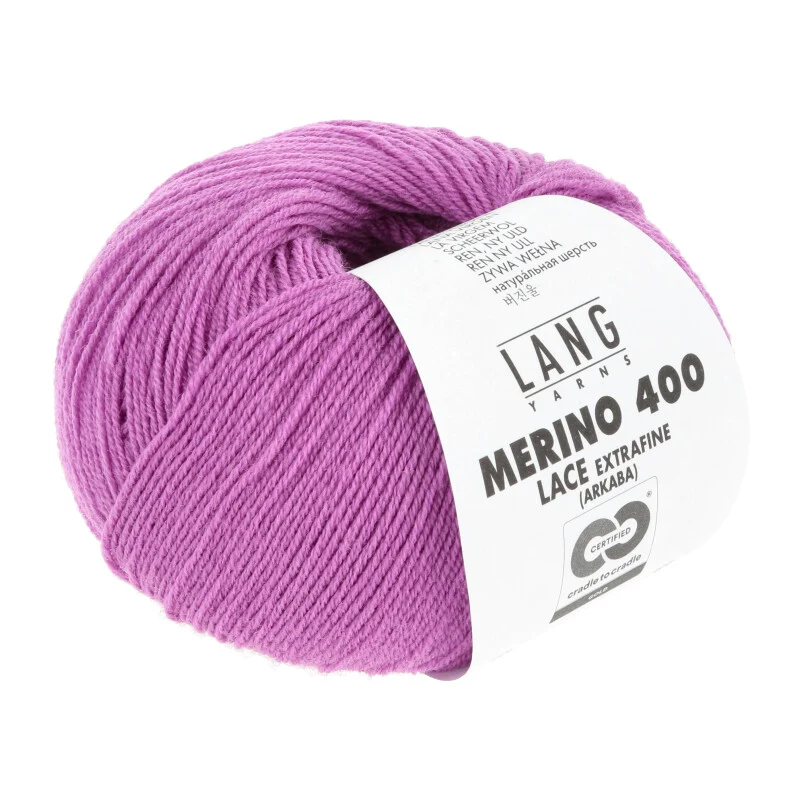 Lange Garne Merino 400 Spitze