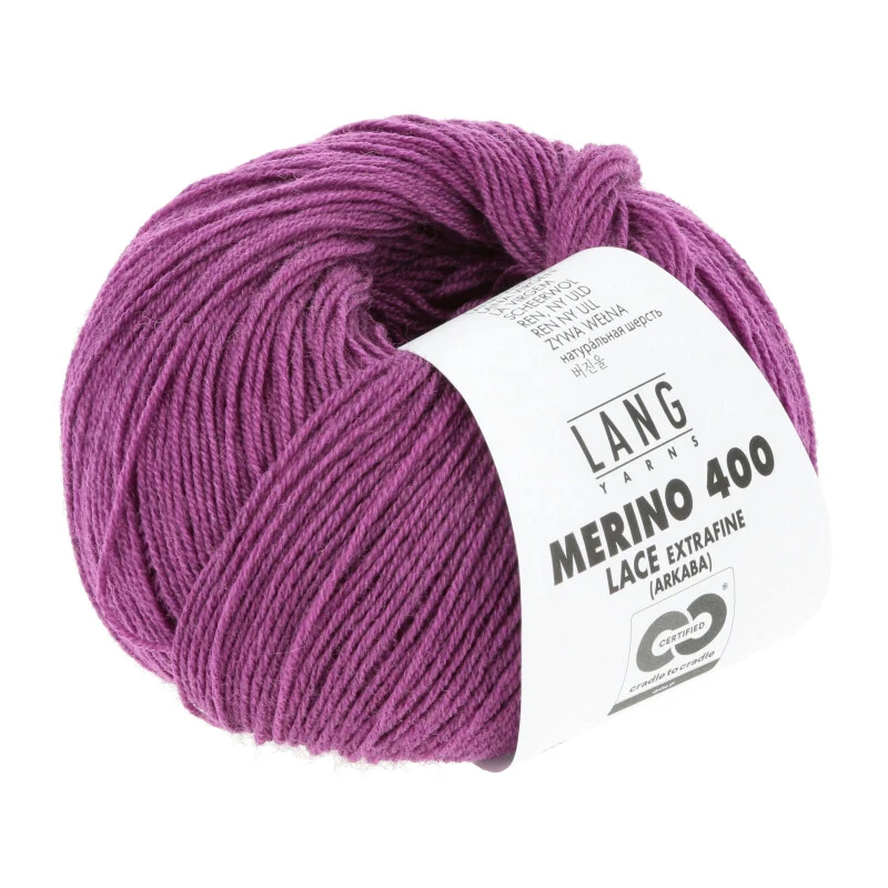 Lange Garne Merino 400 Spitze