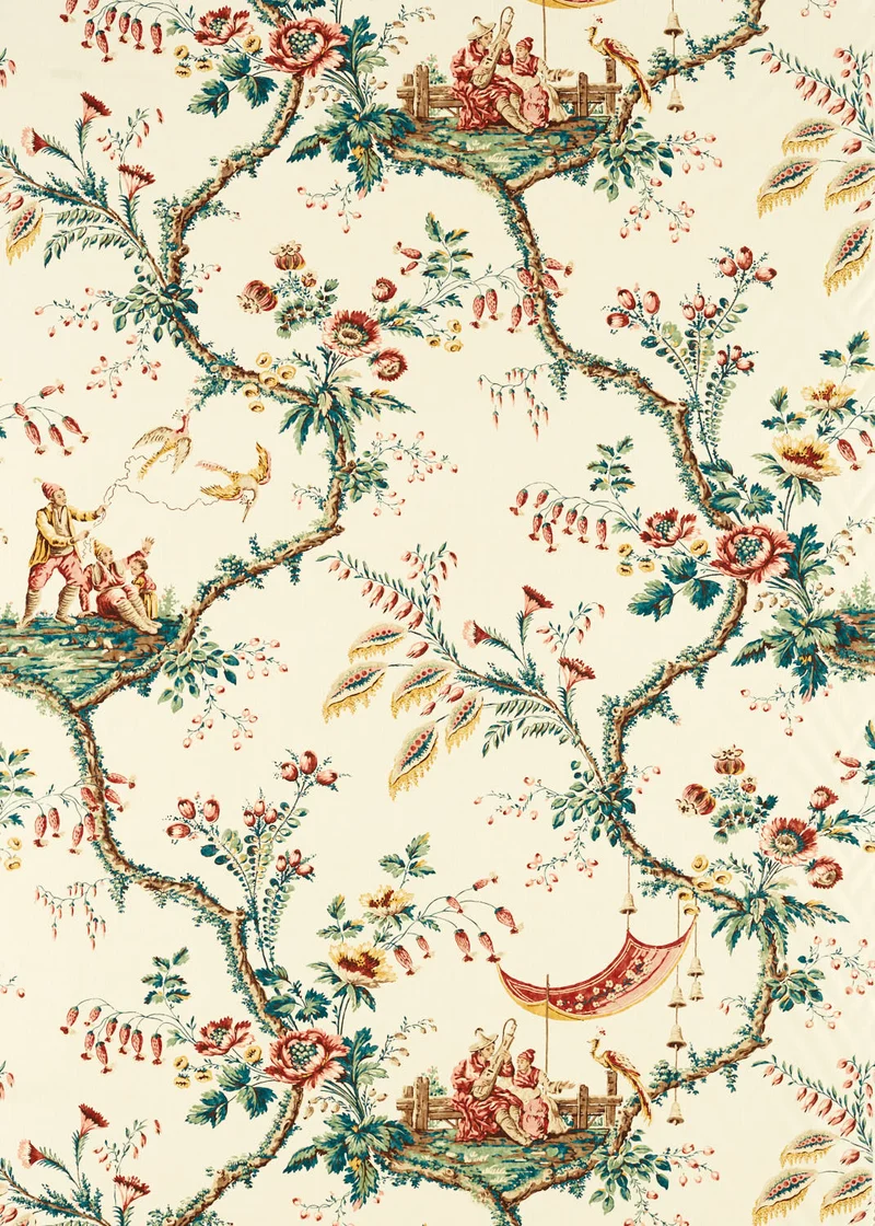 Chinoiserie - russet