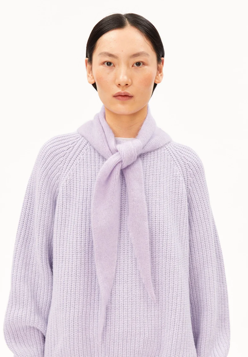 MOHAIR-MIX SCHAL | moonlit lilac