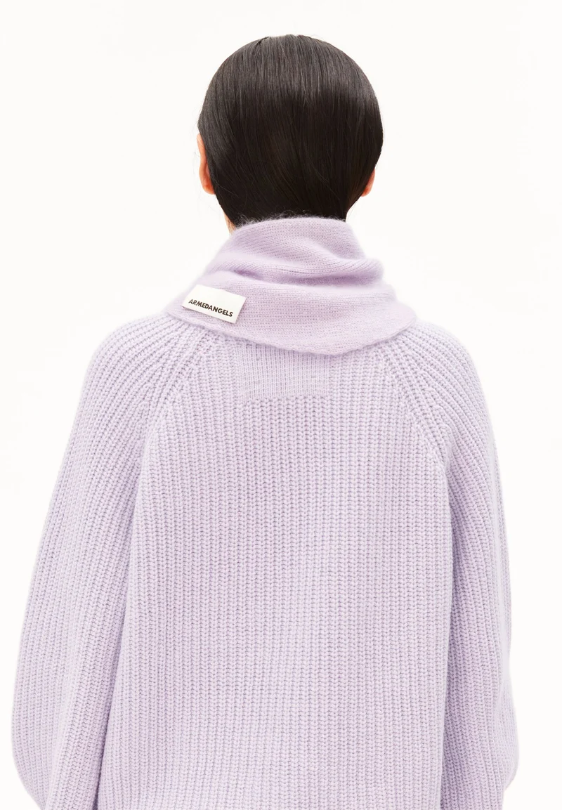 MOHAIR-MIX SCHAL | moonlit lilac