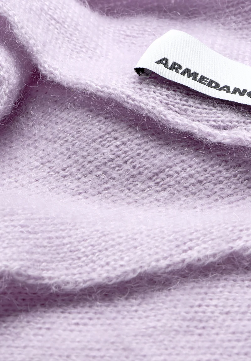 MOHAIR-MIX SCHAL | moonlit lilac