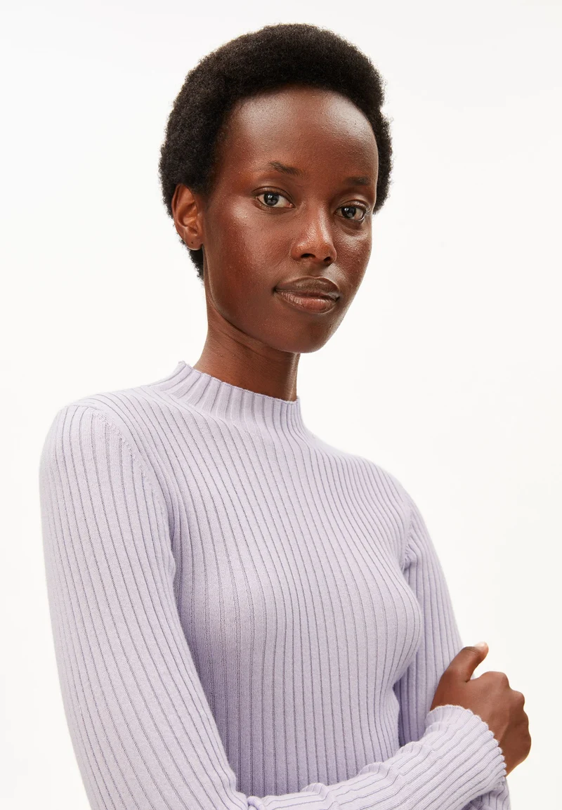 ALAANIA STRICKPULLOVER | moonlit lilac