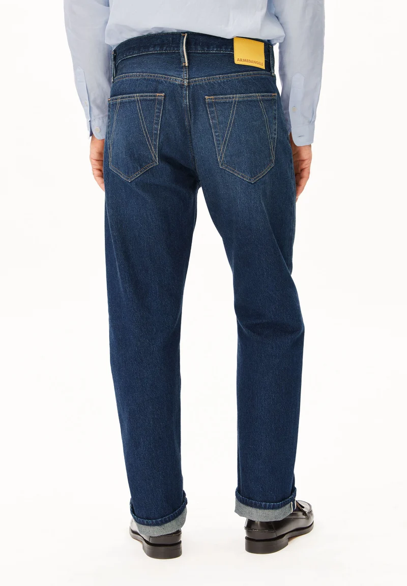 MAADOX SELVEDGE STRAIGHT JEANS | midnight air