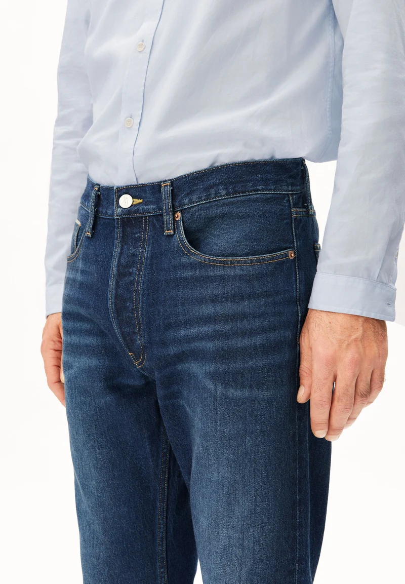 MAADOX SELVEDGE STRAIGHT JEANS | midnight air