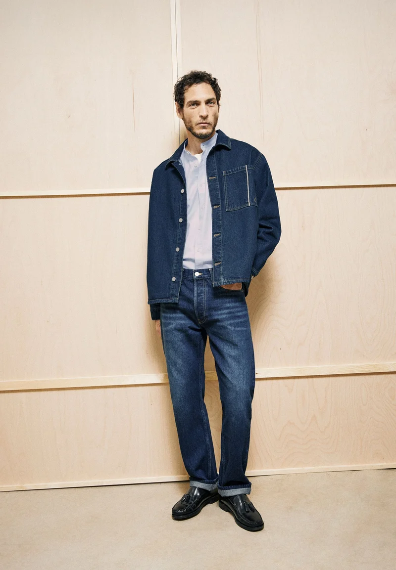 MAADOX SELVEDGE STRAIGHT JEANS | midnight air