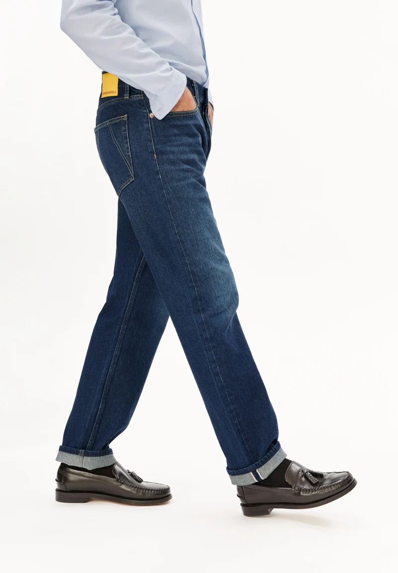 MAADOX SELVEDGE STRAIGHT JEANS | midnight air