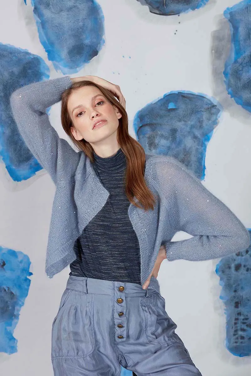 lange Garne mohair Phantasie