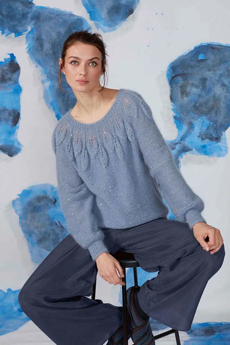 lange Garne mohair Phantasie