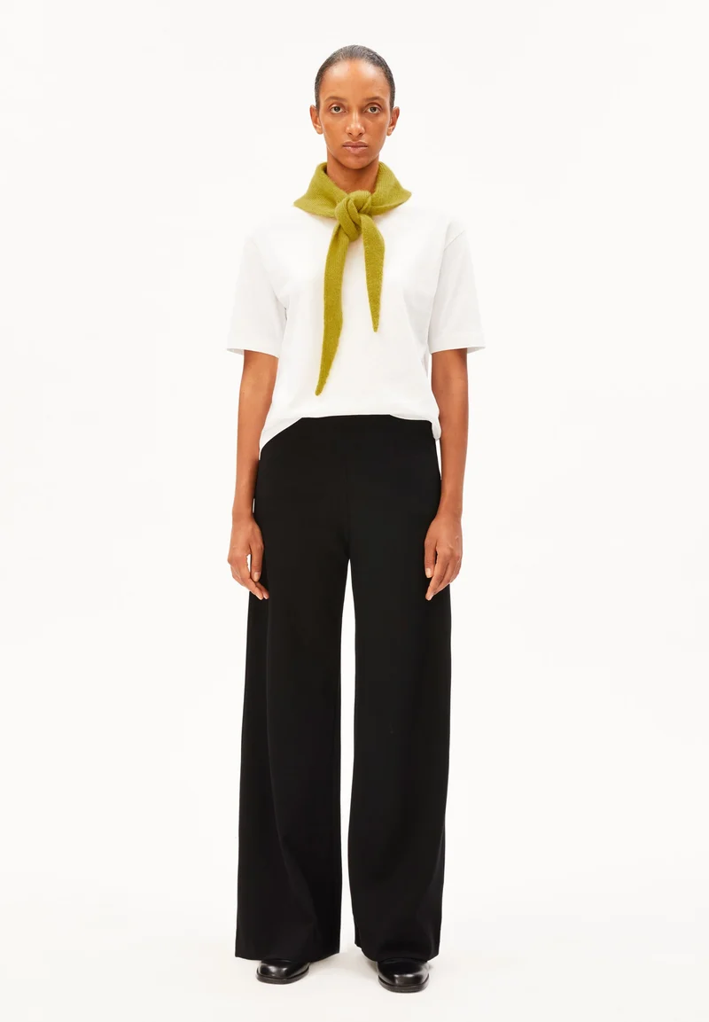 BASIC WIDE LEG JERSEYHOSE | black