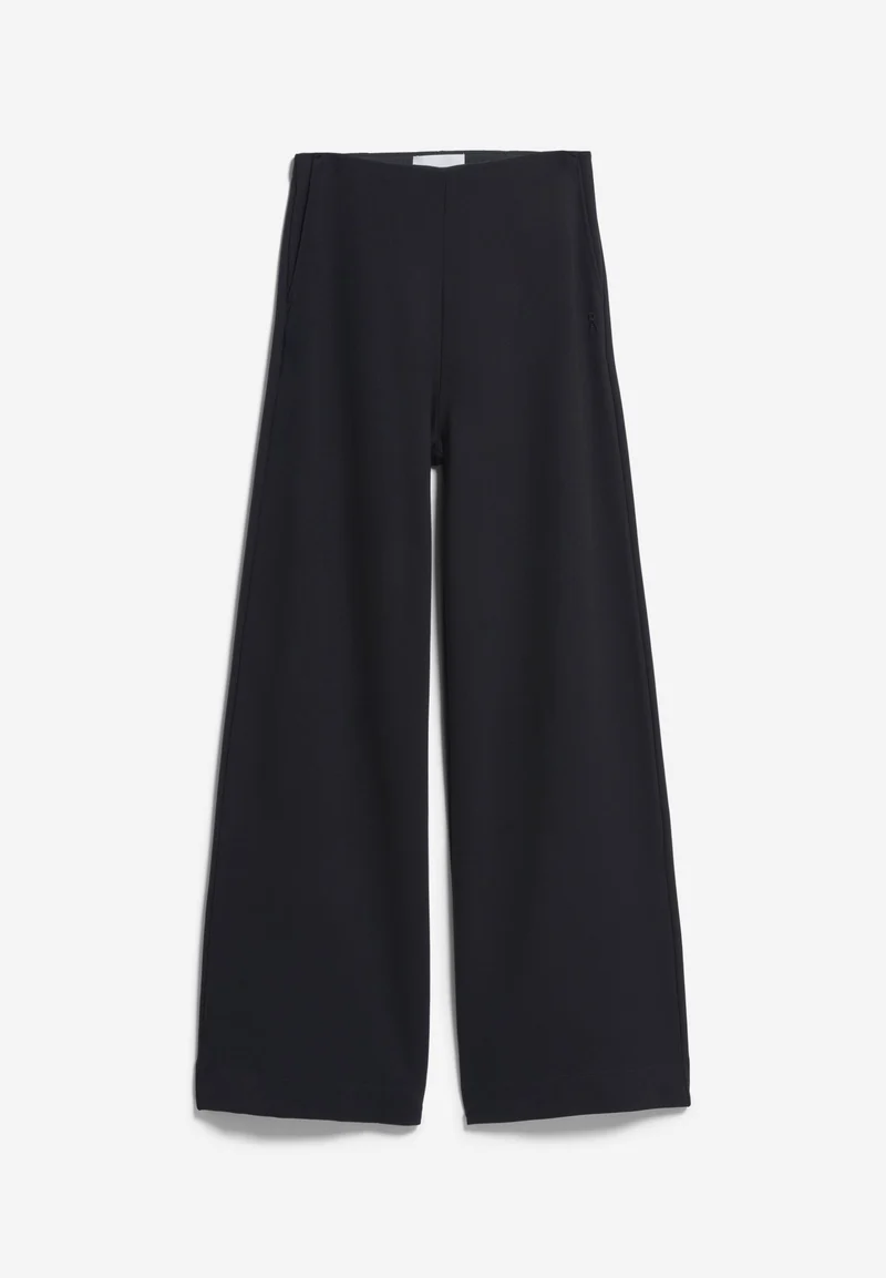 BASIC WIDE LEG JERSEYHOSE | black