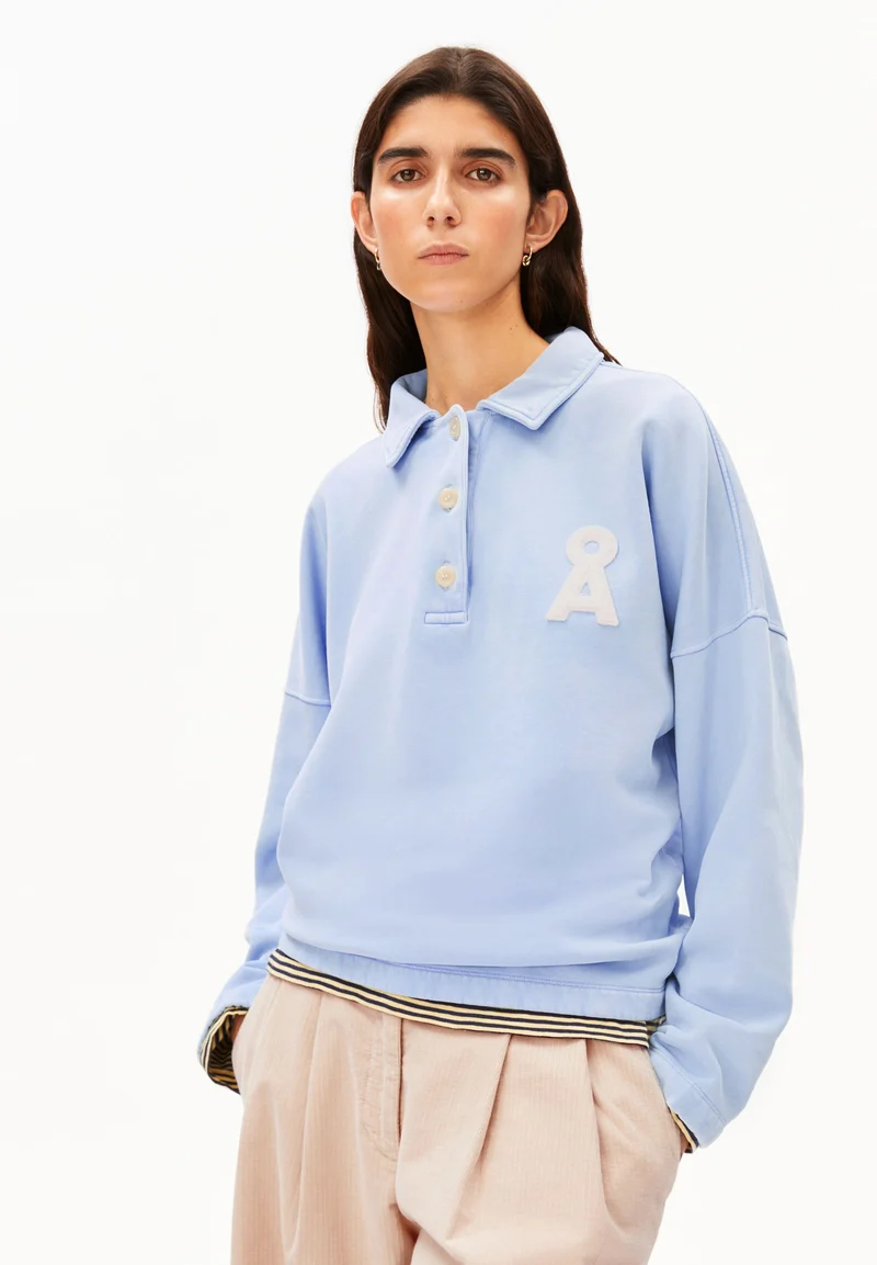 POLO-SWEATSHIRT