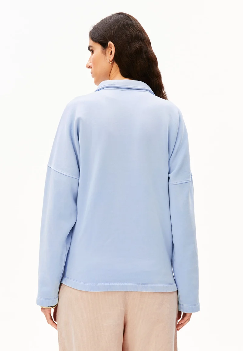 POLO-SWEATSHIRT | soft blue