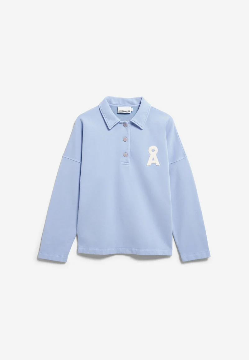 POLO-SWEATSHIRT | soft blue