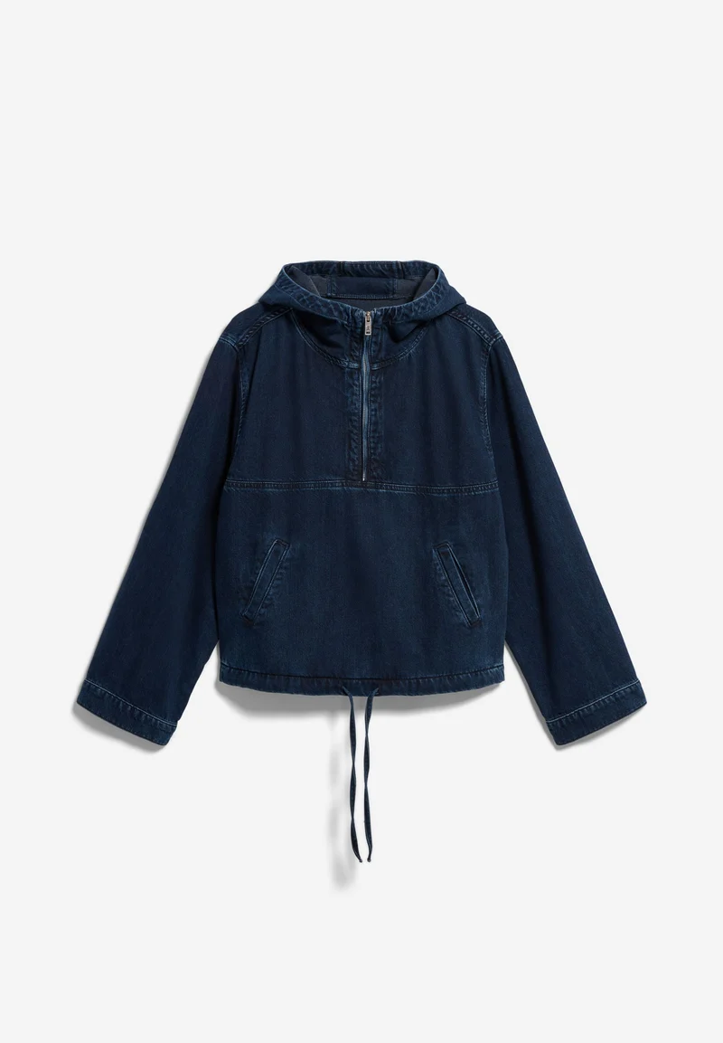 JEANSJACKE MIT KAPUZE | fluid ink