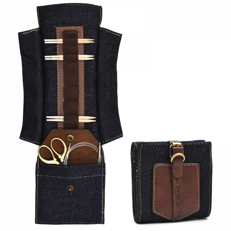 lykke Taylor Denim veganes Lederetui 9 cm