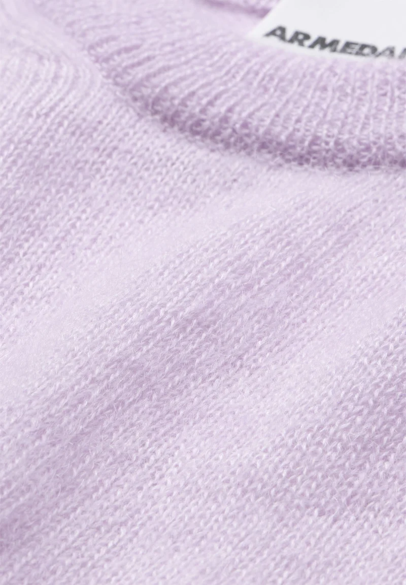 MOHAIR-MIX STRICKPULLUNDER | moonlit lilac