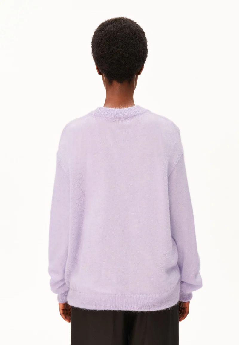 MOHAIR-MIX STRICKPULLOVER | moonlit lilac