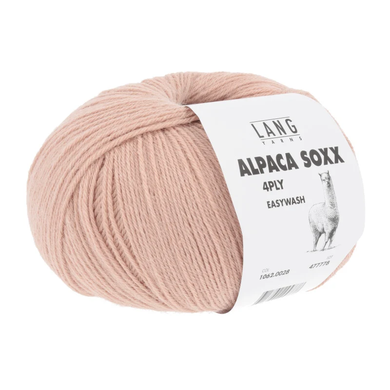 Lang Yarns Alpaka Soxx 4-fädig