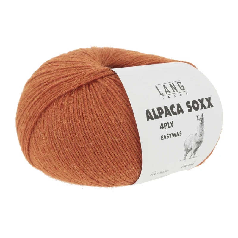 Lang Yarns Alpaka Soxx 4-fädig