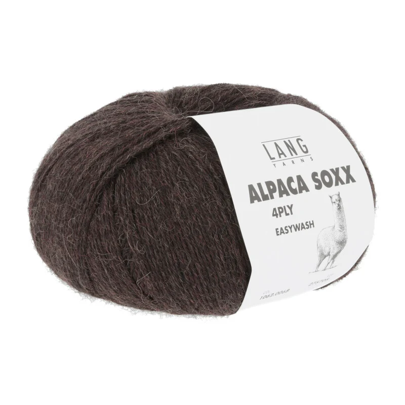 Lang Yarns Alpaka Soxx 4-fädig
