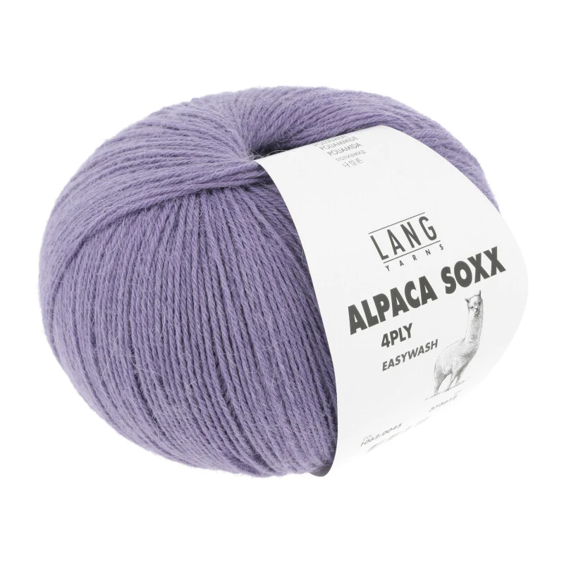 Lang Yarns Alpaka Soxx 4-fädig