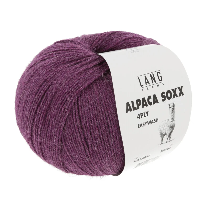 Lang Yarns Alpaka Soxx 4-fädig
