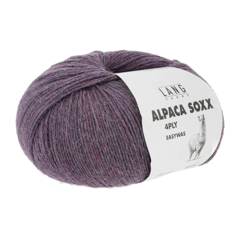 Lang Yarns Alpaka Soxx 4-fädig
