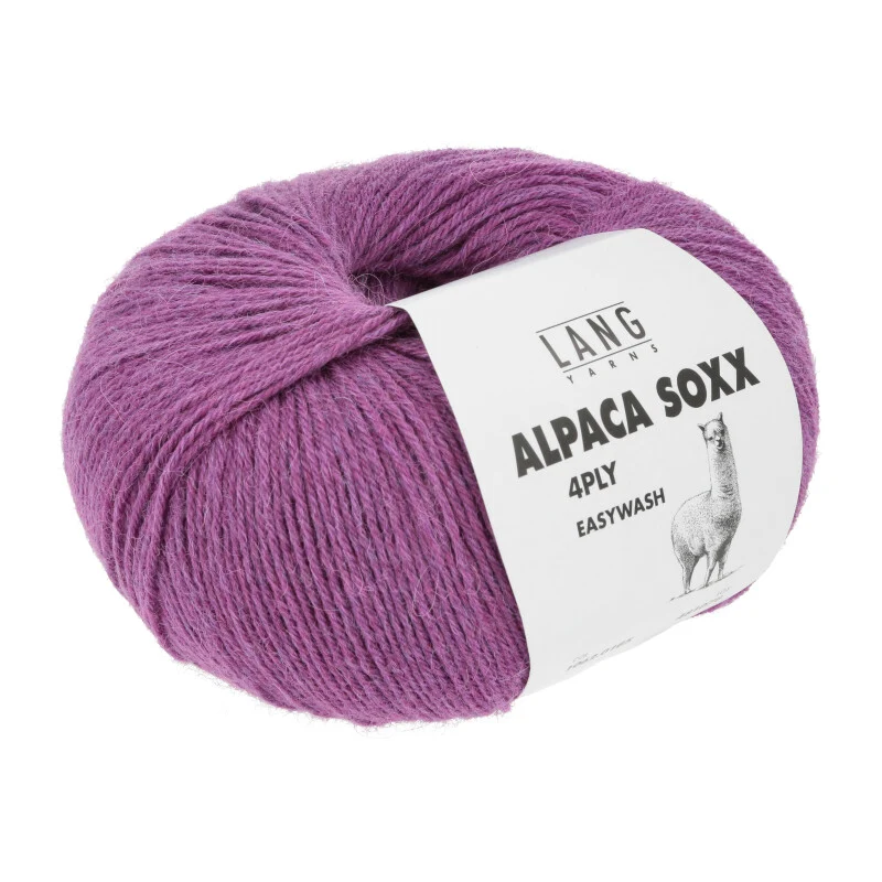 Lang Yarns Alpaka Soxx 4-fädig