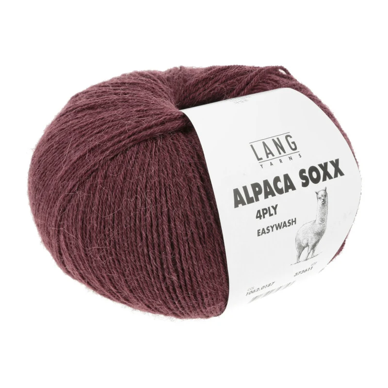 Lang Yarns Alpaka Soxx 4-fädig