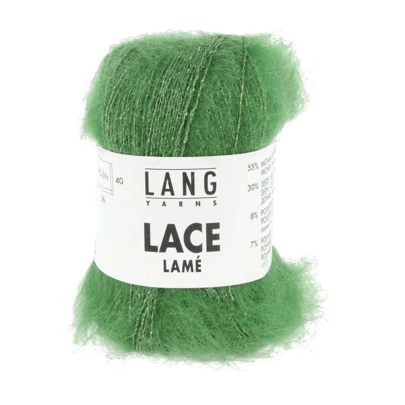 Lange Garne Spitze Lamé