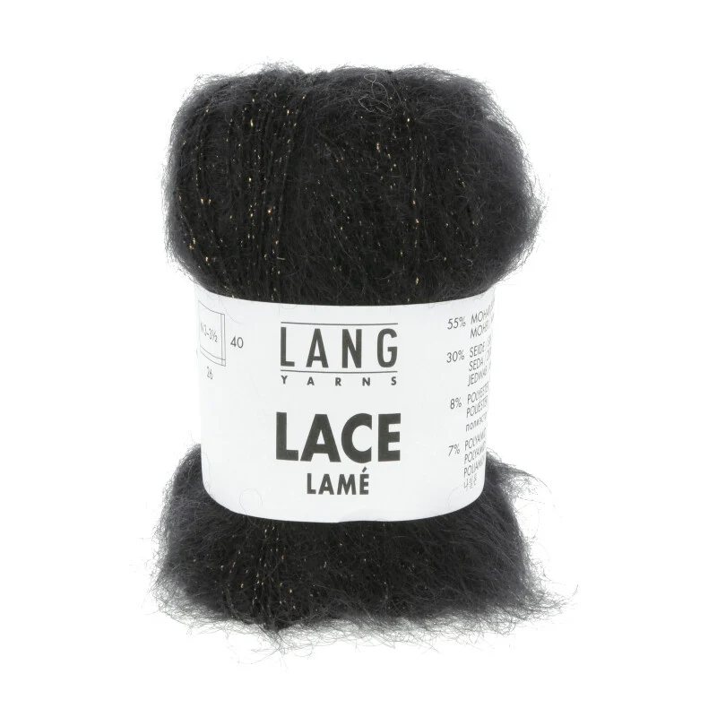 Lange Garne Spitze Lamé
