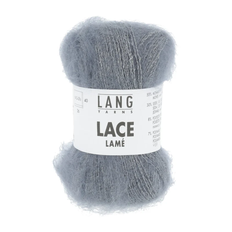 Lange Garne Spitze Lamé