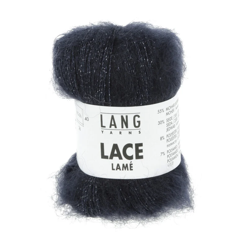 Lange Garne Spitze Lamé