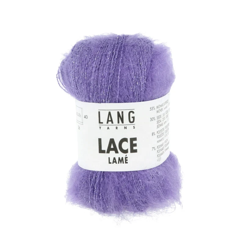 Lange Garne Spitze Lamé