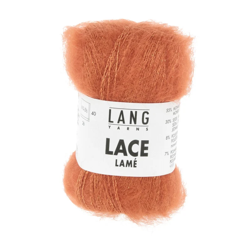 Lange Garne Spitze Lamé